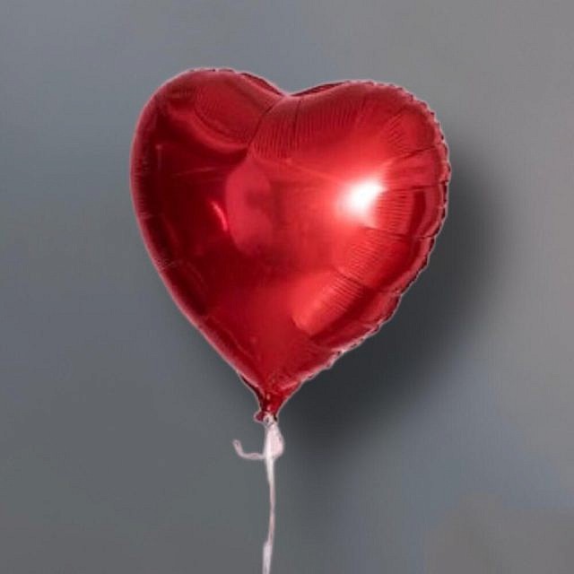 Шар Сердце Red