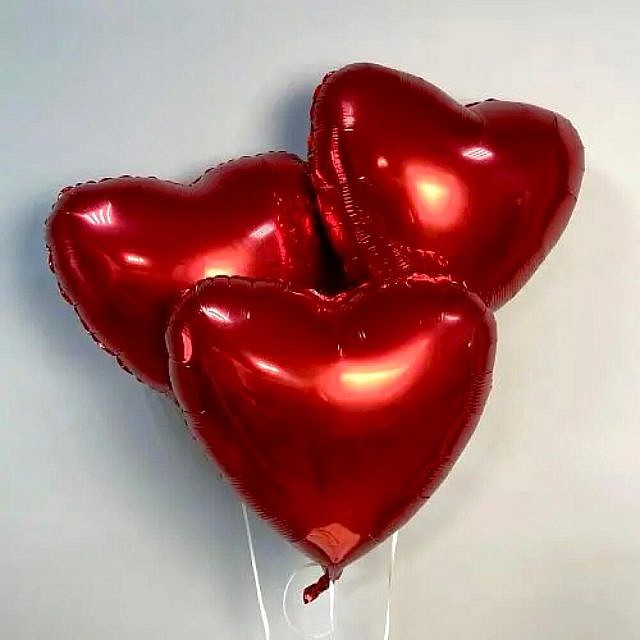 3 шара сердце